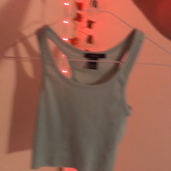 Litgh blue croc top - Picture 4 of 4